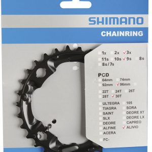 Shimano Kettenblatt FCM3000/4000 30 Zähne Y1PL98040