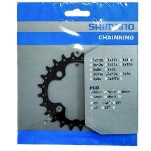 Shimano Kettenblatt Deore FCM670/660 24 Zähne Y1LU2400