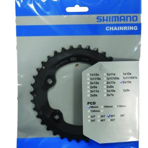 Shimano Kettenblatt Deore FCMT500 36 Zähne Y1WB98010