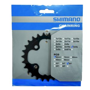 Shimano Kettenblatt Deore FCM670/660 26 Zähne Y1KS26000