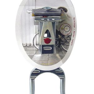 Hebie Zweibeinständer REX  silber M 24"- 29"