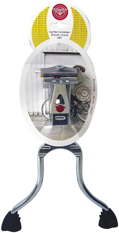 Hebie Zweibeinständer REX silber M 24"- 29"