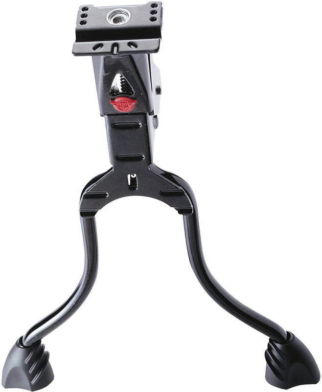 Hebie Zweibeinständer REX schwarz L 24"- 29"