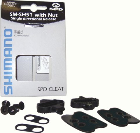 Shimano Pedal Adapter SPD Cleats Einfachauslösung ISMSH51A SB-Verpackung