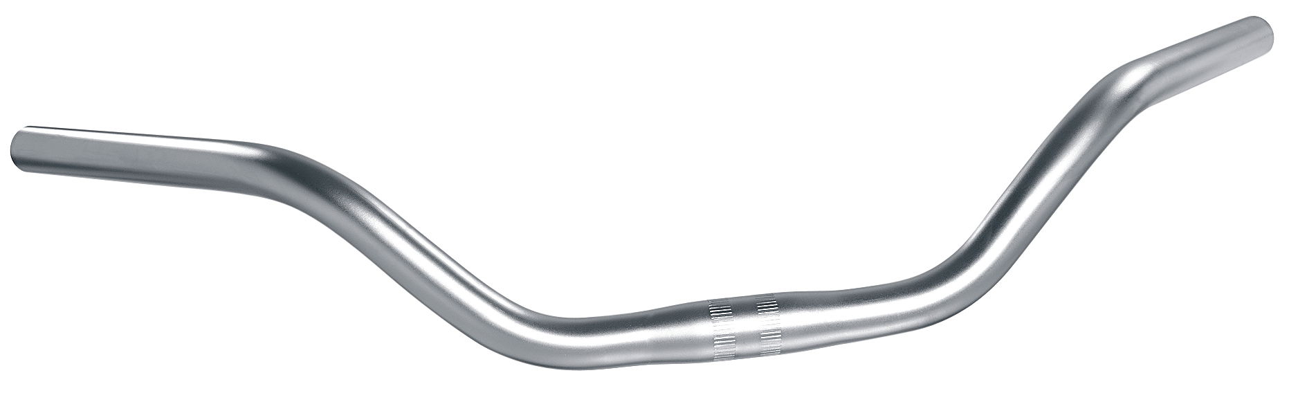 ergotec City-/Trekking Lenkerbügel Cruiser 590 mm silber 52°/0° 76 mm 25,4 mm