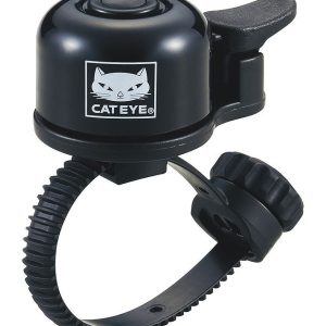 CATEYE Mini-Glocke Alu 19-32 mm schwarz OH-1400 SB-Verpackung