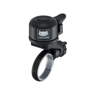 CATEYE Mini-Glocke Alu 19-32 mm schwarz OH-1100 SB-Verpackung