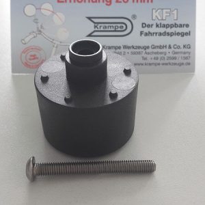 Krampe Höhen-Adapter für KF1 schwarz 26 mm