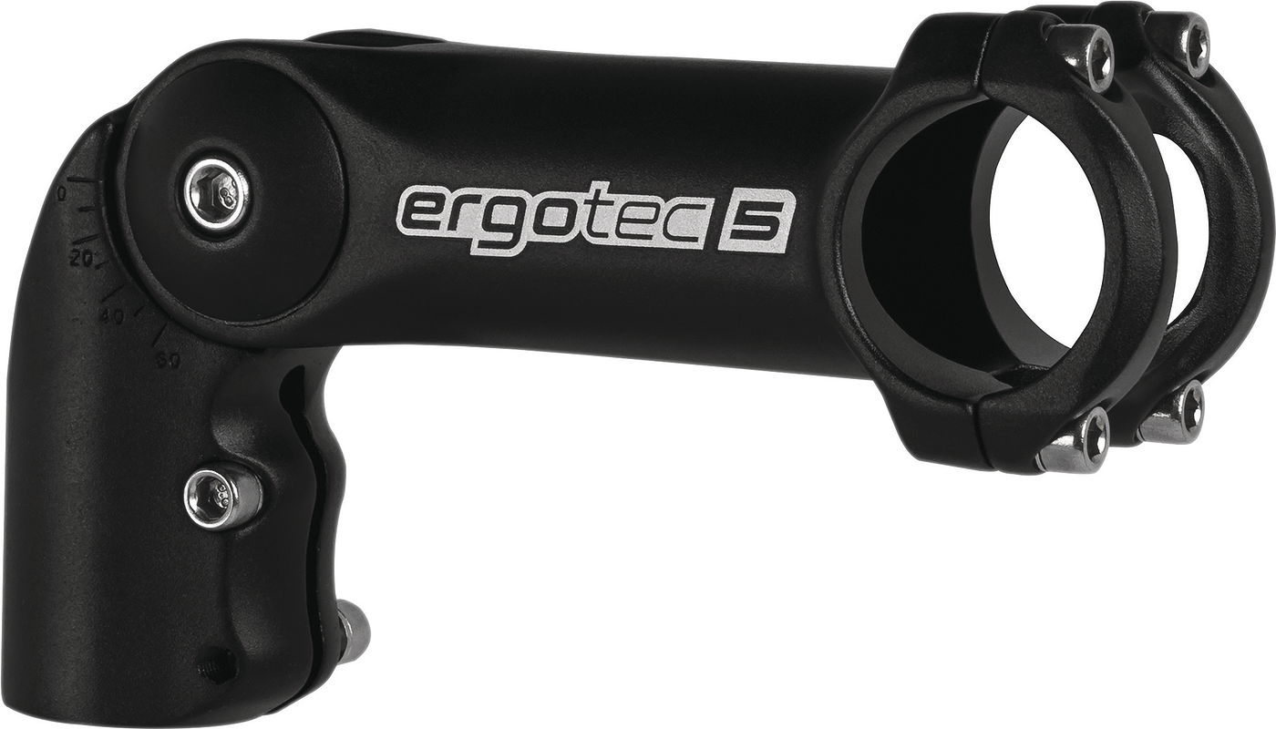 ergotec Ahead-Vorbau Octopus XL 50 85 mm schwarz sand. 31,8 mm 1 1/8" 0- +60°