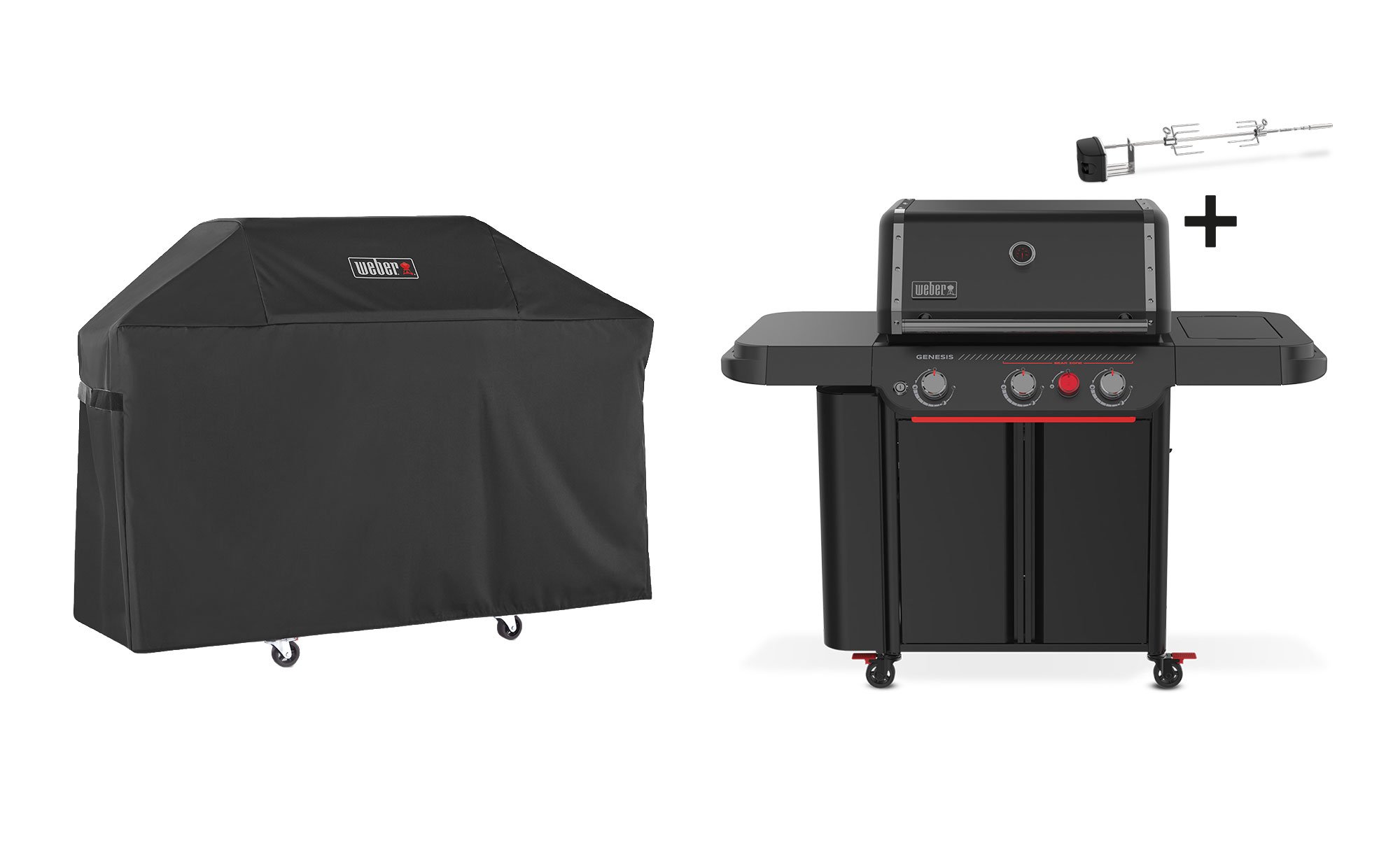 Gasgrill inkl. Abdeckhaube Genesis Premium