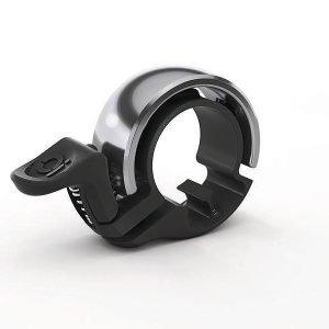 Knog Glocke Oi Classic Small 22,2 mm schwarz/silber poliert