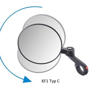 Krampe Lenkerspiegel KF1 Typ C, klappbar Lenkeraußenklemmung, links/rechts