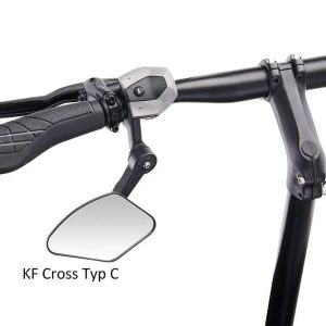 Krampe Lenkerspiegel KF Cross Typ C, klappbar Lenkeraußenklemmung, links