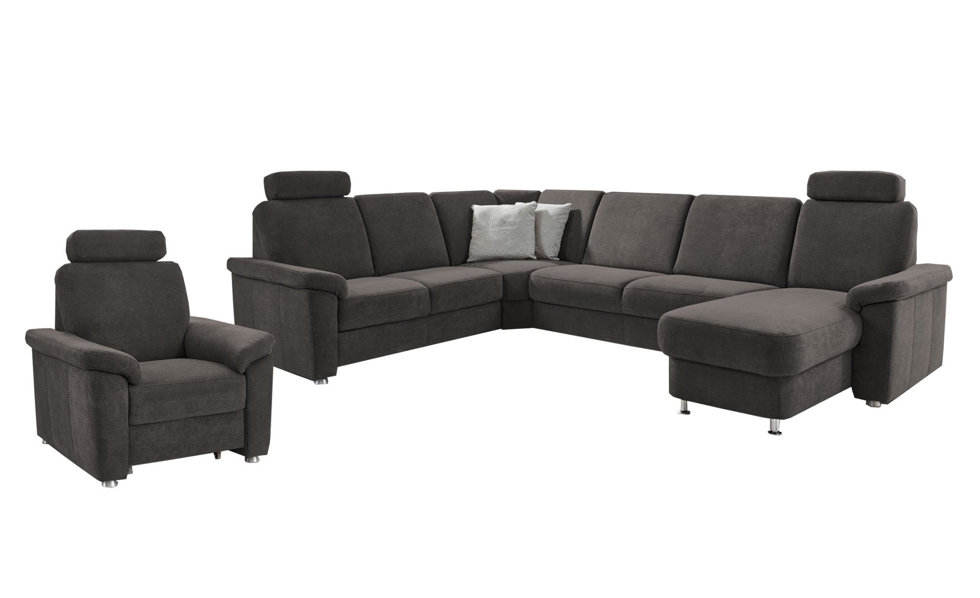 Komfort-Wohnlandschaft plano|FORM Doren