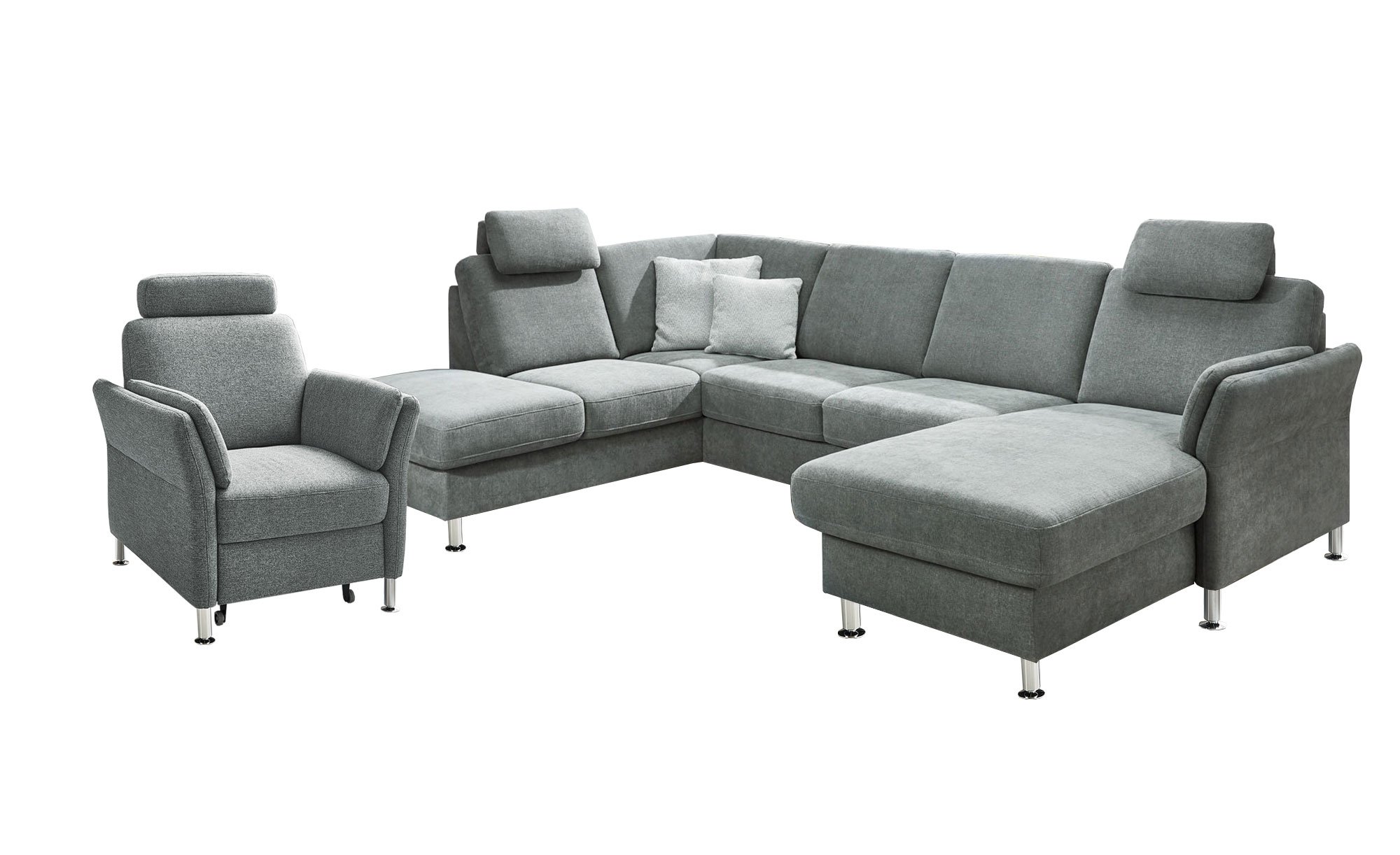 Komfort-Wohnlandschaft plano|FORM Lirio