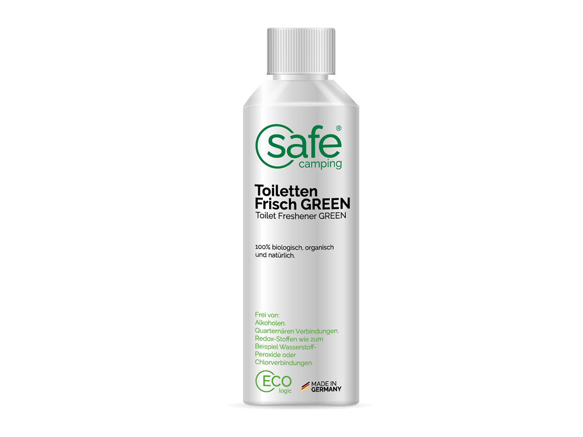 SAFE CAMPING Toiletten-Frisch GREEN – 250mL
