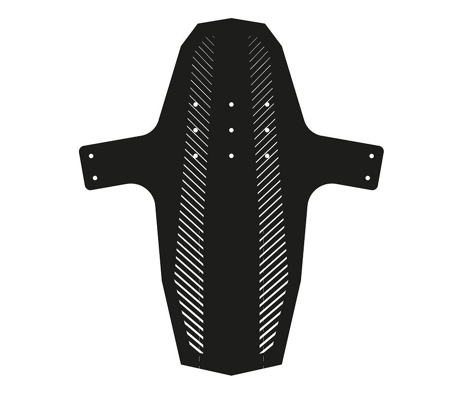 Hebie Vorderradspritzschutz SWAP Front stripes 26" - 29" 0724 V E11