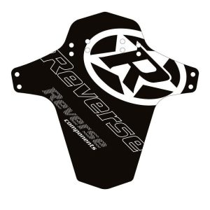Reverse Spritzschutz "Logo" schwarz/ weiß