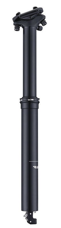 Kind Shock Sattelstütze RAGE i-S Integra Remote 125 mm Travel, 30 mm Federung 34,9 mm schwarz 388