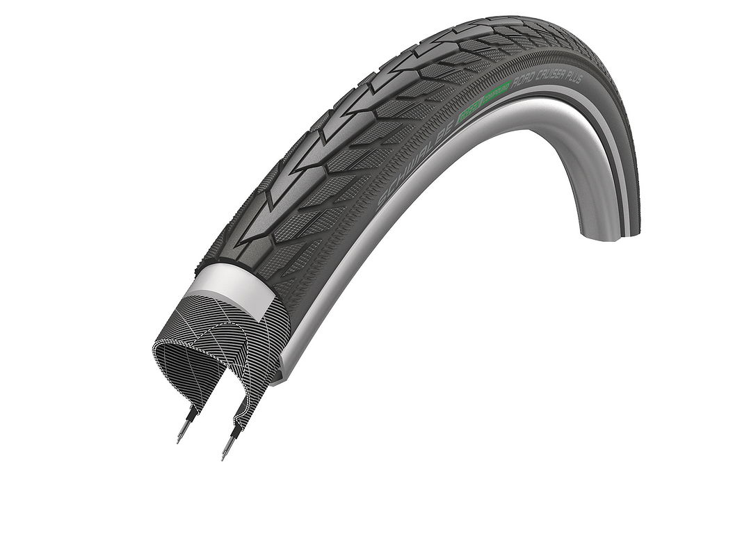 Schwalbe Fahrradreifen Road Cruiser Plus HS 484 schwarz Reflex 47-559 26x1,75 11159082