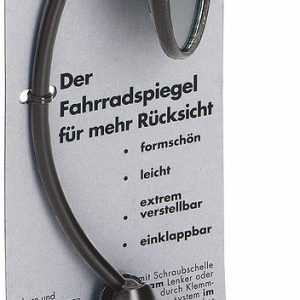B&M Lenkerspiegel Cycle Star lange gebogene Stange, ca. 13 cm 901