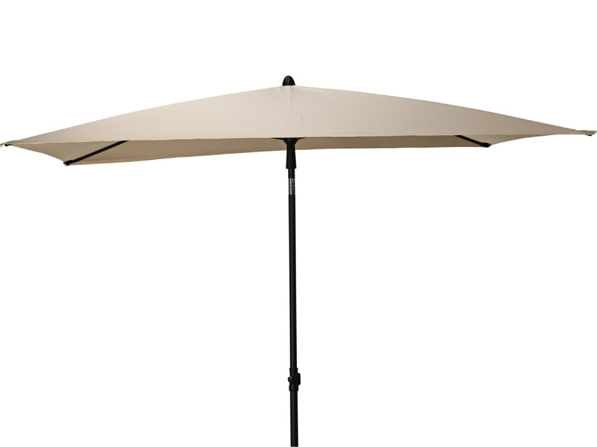 Rechteckiger Strandschirm, 125 x 200 cm – Beige