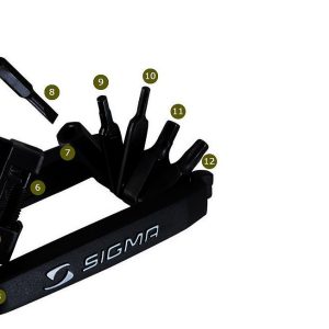 SIGMA Faltwerkzeug Pocket Tool Medium 17 Funktionen