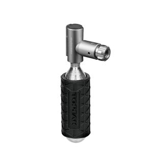 Topeak Kartuschenpumpe AirBooster schwarz/aluminium