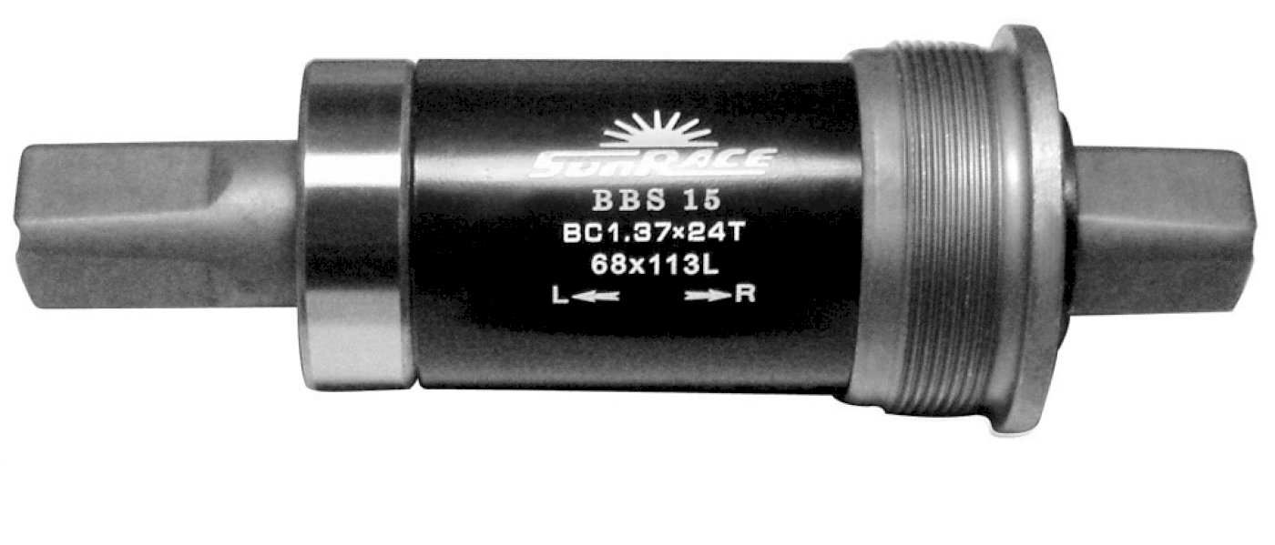 Sunrace Innenlager Cartridge Vierkant 68/129 mm