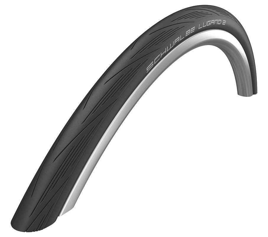 Schwalbe Fahrradreifen Lugano II HS 471 schwarz Skin 28-622 700x28C 11654010