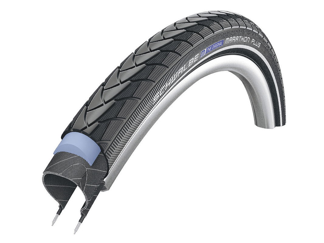 Schwalbe Fahrradreifen Marathon Plus HS 440 schwarz Reflex 25-622 28x1,00 700x25C 11100766.01