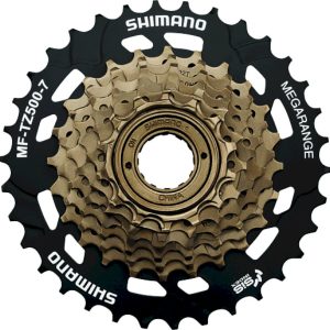 Shimano Schraubzahnkranz 7-fach MFTZ5107 braun/schwarz EMFTZ5107434  14-34 Zähne