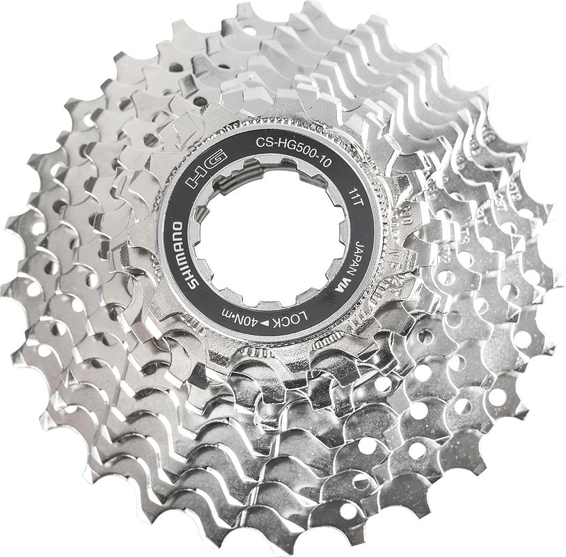 Shimano Kassette 10-fach CSHG500 silber ICSHG50010125 11-25 Zähne