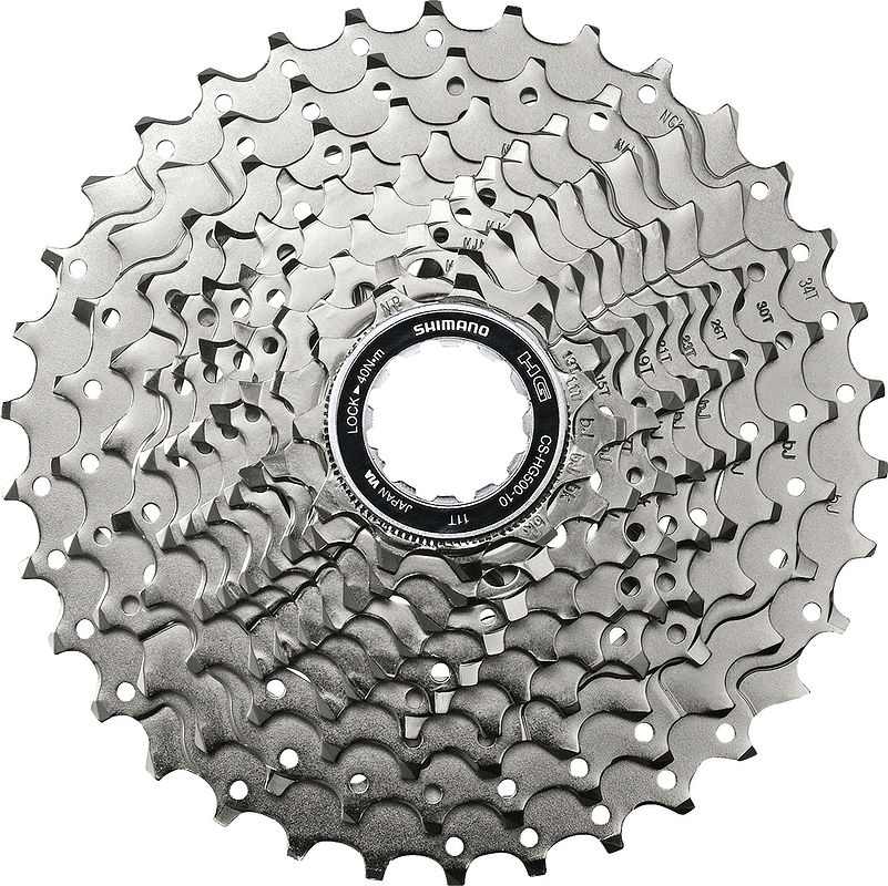 Shimano Kassette 10-fach CSHG500 silber ICSHG50010134S 11-34 Zähne