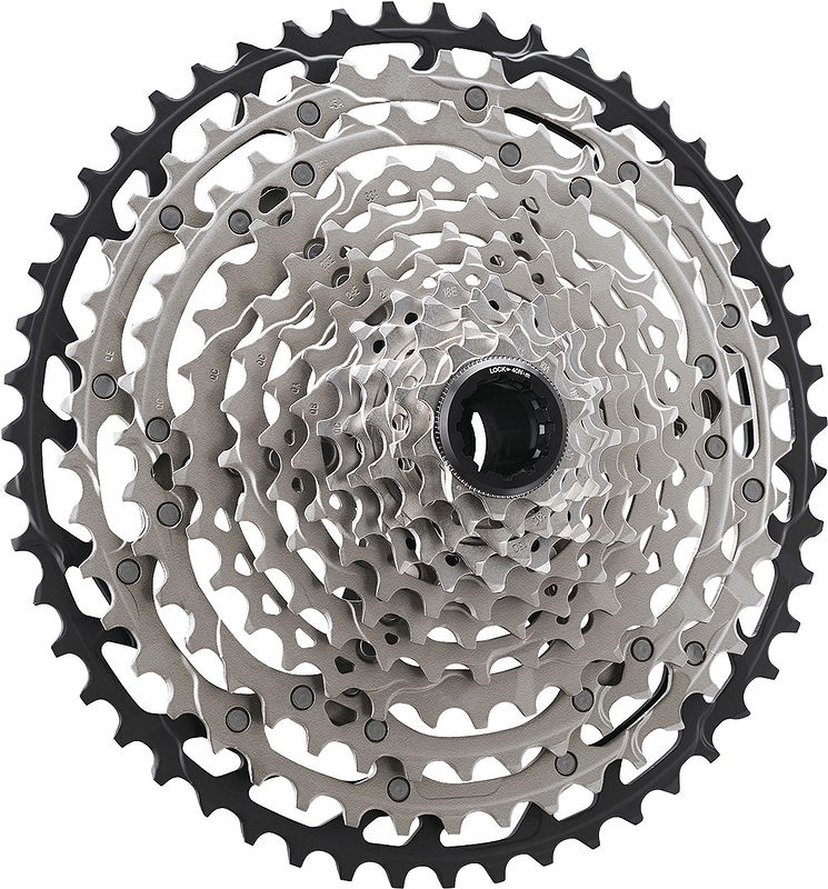 Shimano Kassette 12-fach CSM7100 silber/schwarz ICSM7100051 10-51 Zähne