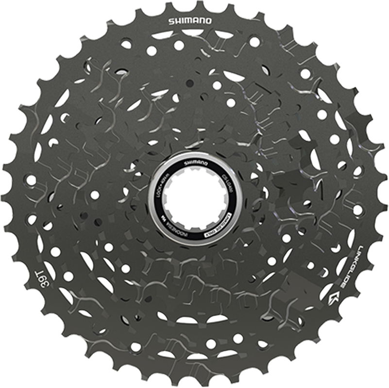 Shimano Kassette 10-fach LINKGLIDE CSLG400 mattgrau ECSLG40010139 11-39 Zähne