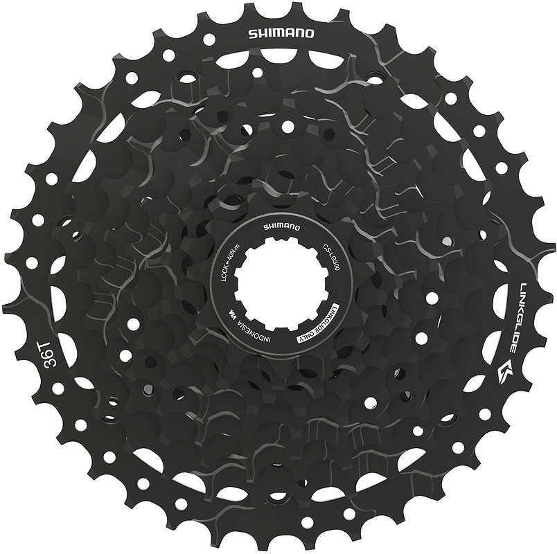 Shimano Kassette 9-fach LINKGLIDE CSLG300 silber ECSLG3009136 11-36 Zähne