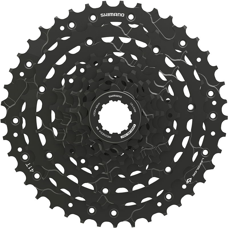 Shimano Kassette 9-fach LINKGLIDE CSLG300 silber ECSLG3009141 11-41 Zähne