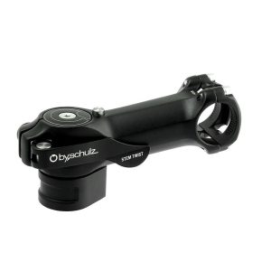 by.schulz Ahead-Vorbau Twist SDS 75 mm schwarz-matt 31,8 mm 1 1/8" 8°