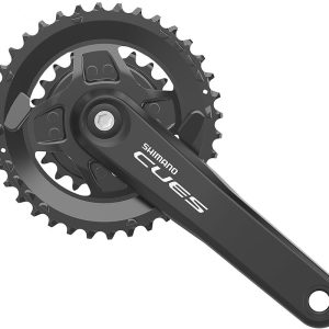 Shimano Kettenradgarnitur Cues FCU40002 4-kant 36×22 Zähne schwarz 175 mm EFCU40002E62X