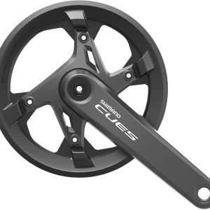 Shimano Kettenradgarnitur Cues FCU60001 2-PIECE 42 Zähne schwarz 170 mm EFCU60001CXB2C