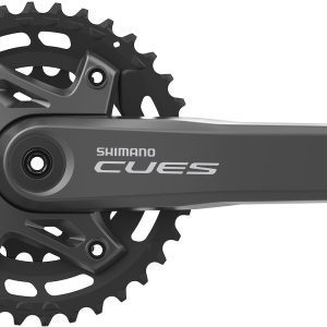 Shimano Kettenradgarnitur Cues FCU60002 2-PIECE 36×22 Zähne schwarz 170 mm EFCU60002CX62
