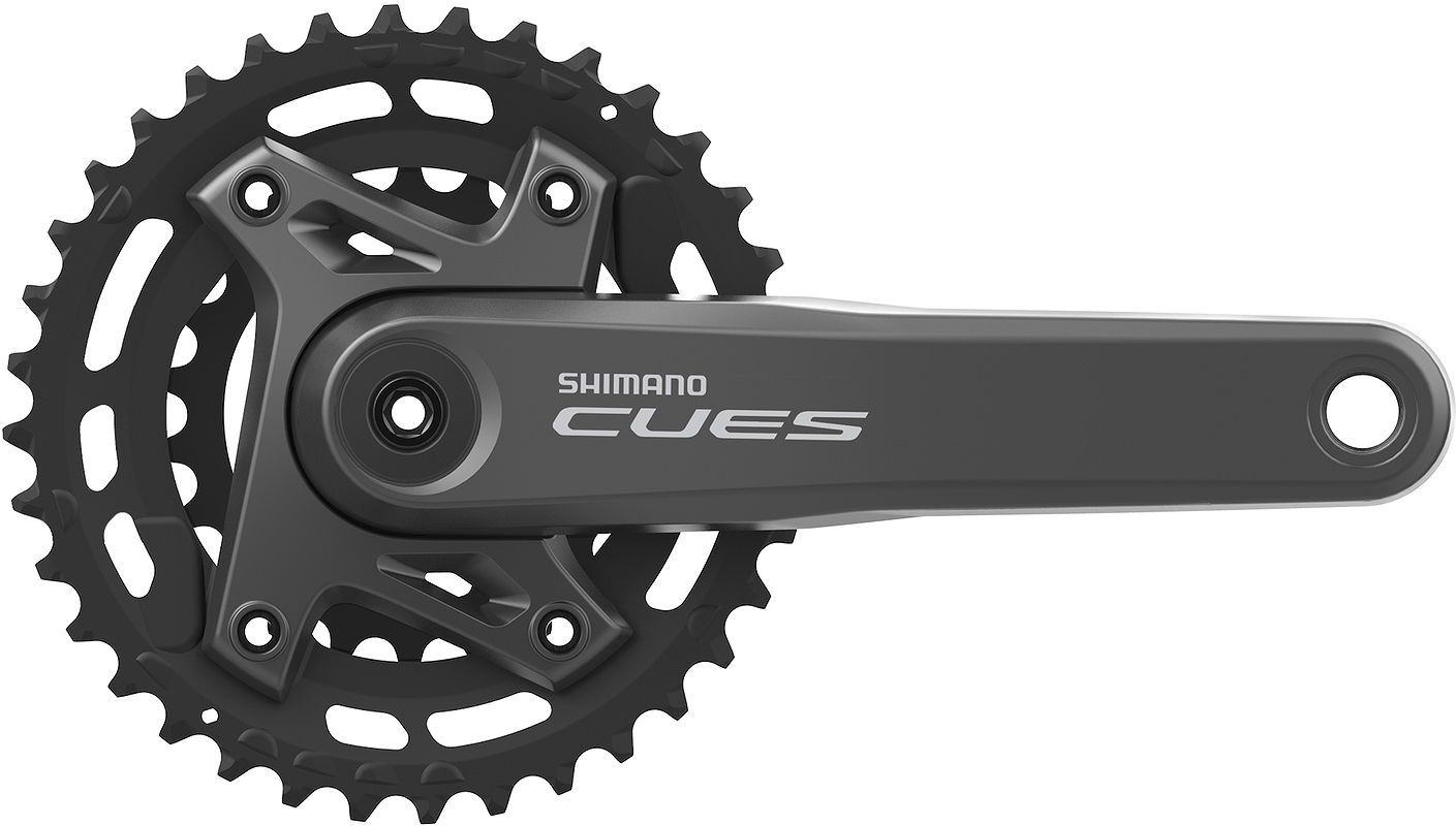 Shimano Kettenradgarnitur Cues FCU60002 2-PIECE 36x22 Zähne schwarz 170 mm EFCU60002CX62