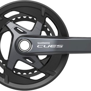 Shimano Kettenradgarnitur Cues FCU80002 2-PIECE 46×32 Zähne schwarz 175 mm EFCU80002EX62C