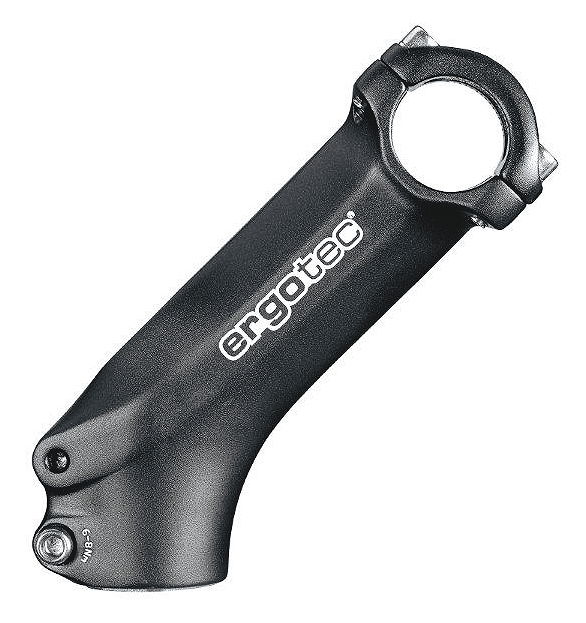 ergotec Ahead-Vorbau High Charisma 90 mm schwarz sand. 31,8 mm 1 1/8" 45°