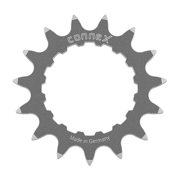 Connex Ritzel für Bosch Gen 2 silber 1/2" x 3/32"+1/2" x 11/128" 15 Zähne