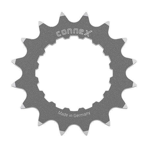 Connex Ritzel für Bosch Gen 2 silber 1/2" x 3/32"+1/2" x 11/128" 16 Zähne