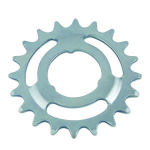 Esjot Steckzahnkranz gekröpft für Shimano/Sram silber (verzinkt)  1/2" x 1/8", gekröpft  17 Zähne