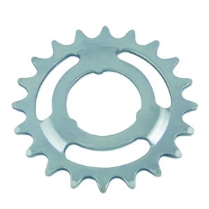 Esjot Steckzahnkranz gekröpft für Shimano/Sram silber (verzinkt)  1/2" x 1/8", gekröpft  20 Zähne