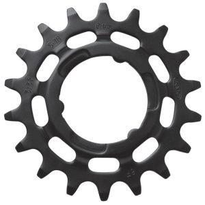 KMC Steckzahnkranz gekröpft für Shimano/Sram schwarz  1/2" x 1/8"  17 Zähne